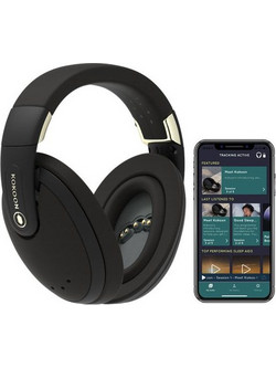 Kokoon Relax Ασύρματα Bluetooth Ακουστικά Over Ear με Noise Canceling Μαύρα