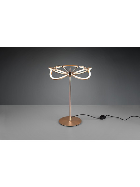 Trio Lighting 521210108 Πορτατίφ LED Χρυσό Bronze Φ41xΥ50cm