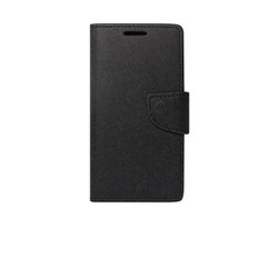iS Fancy Book Case Black (Galaxy A22)