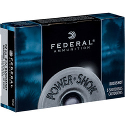 Federal Premium Power Shok Rifled Φυσίγγια Μονόβολα 12Cal 5τμχ