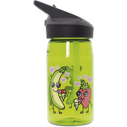 Laken Tutti Frutti Παιδικό Μπουκάλι Πλαστικό BPA Free με Καλαμάκι Lime 450ml