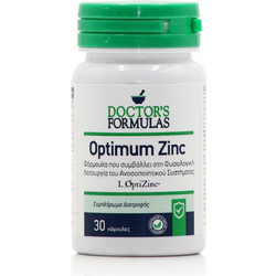 Doctor's Formulas Optimum Zinc 30 Κάψουλες