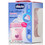 Chicco Natural Feeling Πλαστικό Μπιμπερό με Θηλή Σιλικόνης κατά των Κολικών 0m+ Pink 150ml 80811-11