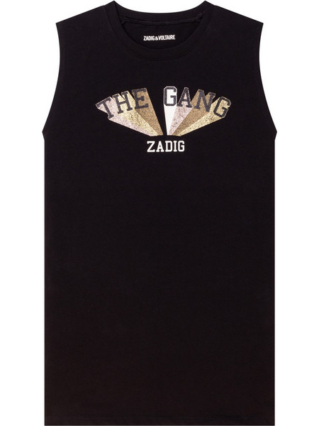 Zadig & Voltaire Παιδικό Φόρεμα Μαύρο X12173-09B