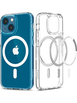 Spigen Ultra Hybrid Back Cover with Magsafe White (iPhone 13)