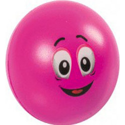 Μπάλα fun antistress face φούξια (1027357)