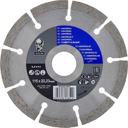 Smirdex Atlas 917 Universal διαμαντόδισκος δομικών υλικών 115mm