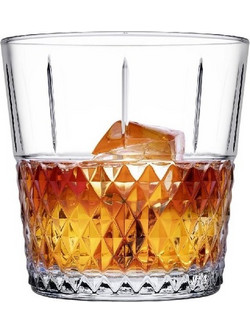 Espiel Σετ Ποτήρια Ουίσκι Γυάλινα Highness 390ml 4τμχ SP520084K4