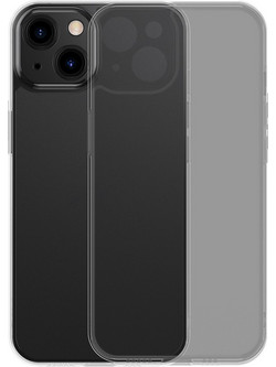 Baseus Frosted Glass Back Cover Σιλικόνης iPhone 13 Black ARWS000301 Baseus