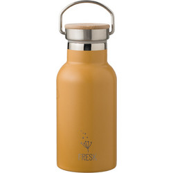 Fresk Nordic Lion Παιδικό Μπουκάλι Θερμός Ανοξείδωτο BPA Free Κίτρινο 350ml