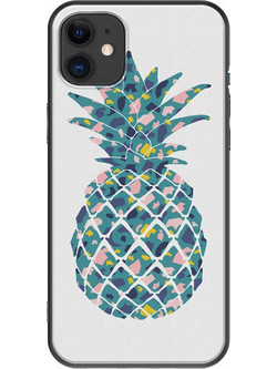 Θήκη Pineapple iPhone 11 Black TPU (Μαύρη Σιλικόνη)