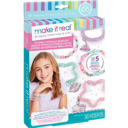 Σετ Κατασκευής Κοσμημάτων Sparkly Spirals (1210) Make it Real