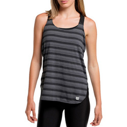 Wilson Control Tank Γυναικείο Αθλητικό T-Shirt Ανθρακί WRA780202
