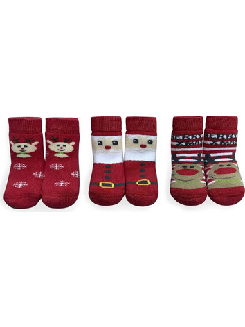 KIKKA BOO ΚΑΛΤΣΕΣ ΜΩΡΟΥ ΘΕΡΜΙΚΕΣ 6-12M MERRY XMAS 31110020046