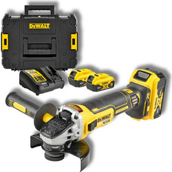 DeWALT DCG405P3 Γωνιακός Τροχός Μπαταρίας 18V 125mm 3x5Ah