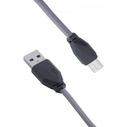 Awei cl-982 Καλώδιο Φόρτισης και Μεταφοράς Δεδομένων USB σε Micro USB 1m Γκρί