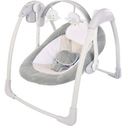Just Baby B-Portable Swing Relax Μωρού Κούνια με Μουσική έως 9kg Γκρι