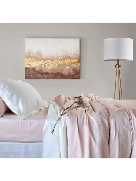 Παπλωματοθήκη σετ 3 τμχ Υπέρδιπλη 230x250cm Homeline 1204 σομόν