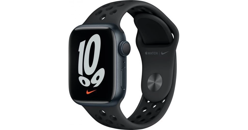 Apple Watch Series 7 Nike 41mm Aluminum Midnight Black