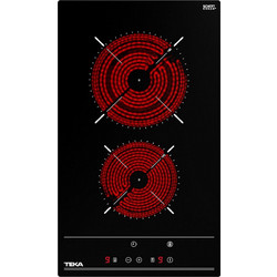 Teka TBC 32010 BK TTC Κεραμική Εστία Αυτόνομη με Λειτουργία Κλειδώματος 30x51cm