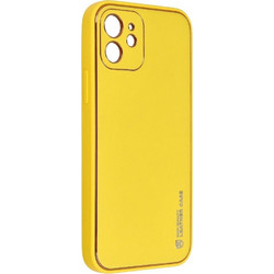 Forcell Back Cover Yellow (iPhone 12 / 12 Pro)