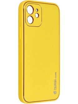 Forcell Back Cover Yellow (iPhone 12 / 12 Pro)