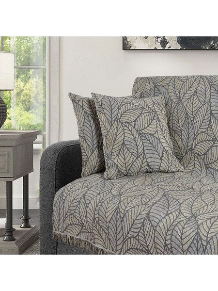 Ριχτάρι 6028 Σενίλ Ecru Nexttoo Τριθέσιο 180x300cm Chenille