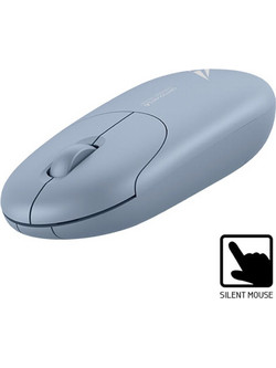 Alcatroz Silent Airmouse L6 Midnight Ασύρματο Ποντίκι Blue