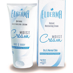 Elderma Natural Moisturizing Cream Dry & Normal Skin 150ml