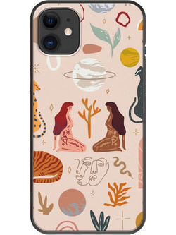 Θήκη Mystic Universe iPhone 11 Black TPU (Μαύρη Σιλικόνη)