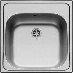 Pyramis Maidtec Inset Ένθετος Νεροχύτης Inox Σατινέ 50x50cm 101036301