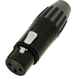 ΒΥΣΜΑ XLR 3 PIN ΘΗΛΥΚΟ SEETRONIC SCMF3-BG black