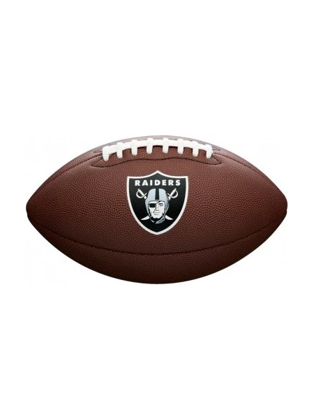 Wilson NFL Team Logo Las Vegas Raiders Ball Wtf1748Xblv American