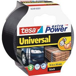 Αυτοκόλλητη υφασμάτινη ταινία Tesa extrapower universal 25mmX50mm μαύρη (56388-00001)