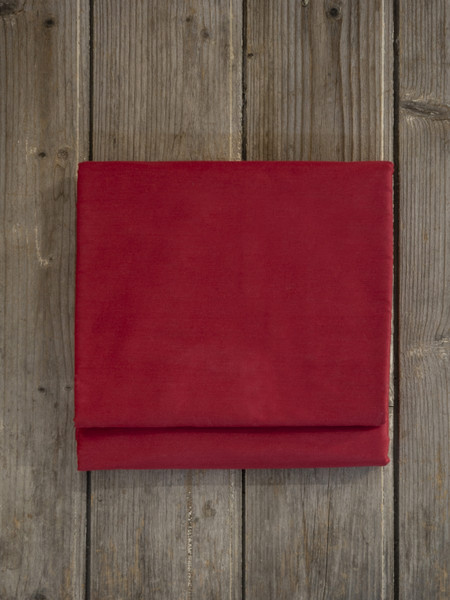 Nima Σεντόνι King Size Βαμβακοσατέν 270x280 Superior Satin Red