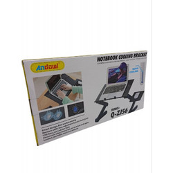 Andowl Q-ZJ56 Τραπεζάκι για Laptop με 2 Ανεμιστήρες