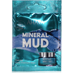 Ahava Mineral Mud Clearing Facial Treatment Κρεμώδης Μάσκα Προσώπου για Καθαρισμό με Άργιλο 6ml