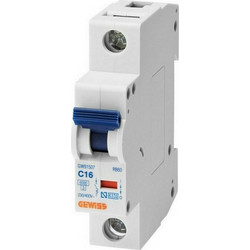 Gewiss Αυτόματη Ασφάλεια 25A Μονοπολική C25A 1Μ 6KA 331GW91509