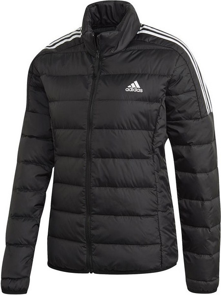 Adidas Essentials Down Γυναικείο Μπουφάν Χειμωνιάτικο Puffer Κοντό Μαύρο GH4593