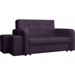 PoliHome Viva Home Διθέσιος Καναπές Μωβ 128x98x85cm 162083869