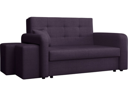 PoliHome Viva Home Διθέσιος Καναπές Μωβ 128x98x85cm 162083869