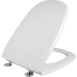 Elvit 0074 Καπάκι Λεκάνης Οβάλ Πλαστικό Λευκό 47x35.8cm 0074-ELVIT