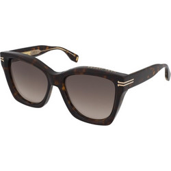 Marc Jacobs MARC1000/S KRZ/HA Γυναικεία Γυαλιά Ηλίου Cat Eye Κοκάλινα Καφέ με Καφέ Degradee Φακό