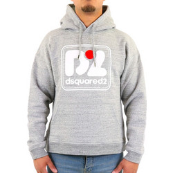 Dsquared2 Camo Her Anorak Ανδρικό Φούτερ με Κουκούλα & Τσέπες Γκρι S71GU0564S25148858