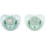 KikkaBoo Ορθοδοντικές Πιπίλες Σιλικόνης 0-6m Savanna Mint 2τμχ