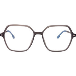Eyecroxx EC646 C1 Γυναικείος Σκελετός Γυαλιών Οράσεως με Clip-On Κοκάλινος Μαύρος