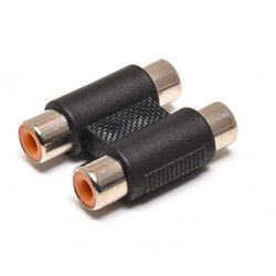 Adapter 2 X RCA Female To 2 X RCA Female Double Adaptor Gold Μούφα Σύνδεσης G048N