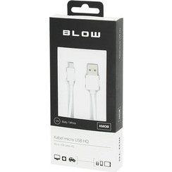 DM-66-070 . Καλώδιο USB A - microUSB 1m Λευκό