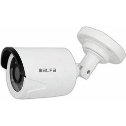 Ομοίωμα κάμερας DM054 Alfaone με real φακό και Flash light Λευκό