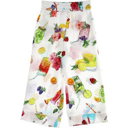 Παντελόνι Υφασμάτινο Monnalisa Printed Satin 115430 5692-9984 Κορίτσι